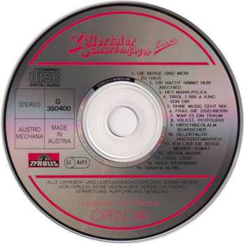 CD Zillertaler Schürzenjäger: Live