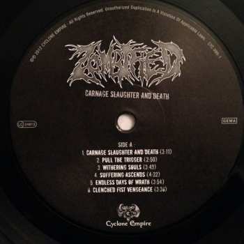 LP Zombified: Carnage Slaughter And Death LTD