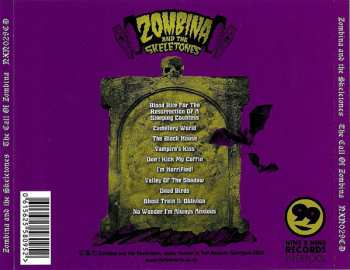 CD Zombina And The Skeletones: The Call Of Zombina