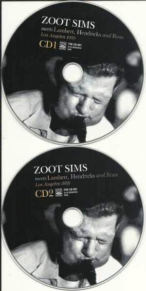 2CD Zoot Sims: Los Angeles 1959