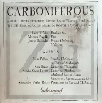 LP Zu: Carboniferous CLR | LTD