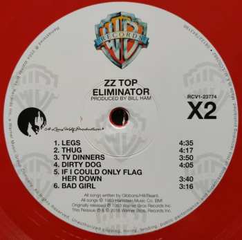 LP ZZ Top: Eliminator