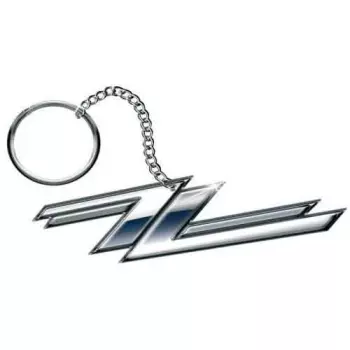 Schlüsselanhänger Twin Zees Logo Zz Top