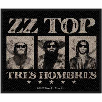 Merch ZZ Top: Aufnäher Tres Hombres