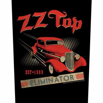 Merch ZZ Top: Zádová Nášivka Eliminator